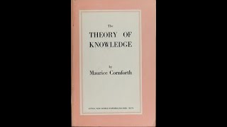 The Theory of Knowledge Maurice Cornforth
