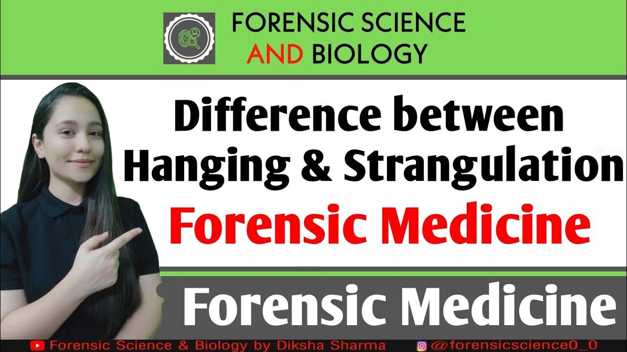 Difference Between Hanging and Strangulation YouTube