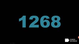 Numbers 1 To 1600 Part 2