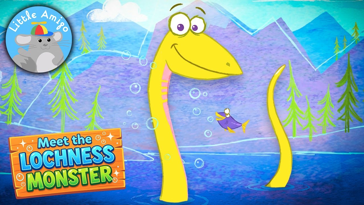 LOCHNESS MONSTER | I'm a Monster | Little Amigo | Kids Cartoons