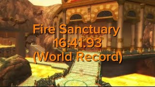 Fire Sanctuary 16:41.93 (World Record) - Zelda Skyward Sword HD