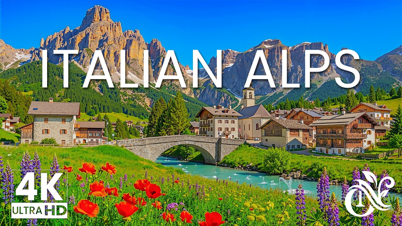 Italian Alps 4K – Majestic Peaks, Crystal Lakes & Timeless Italian Alpine Beauty