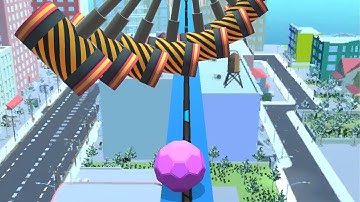 Sky Rolling Ball 3D - All Levels Gameplay Android iOS Level 146