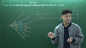 Toán lớp 6 - Ôn tập hình học (Đường thẳng, đoạn thẳng, trung điểm, tia, góc) - Thầy Lê Ngọc Diên