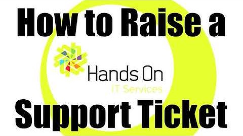 How To Raise A Support Ticket