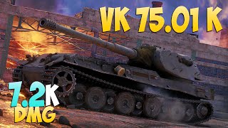 VK 75.01 K - 8 Kills 7.2K DMG - Tangible! - World Of Tanks