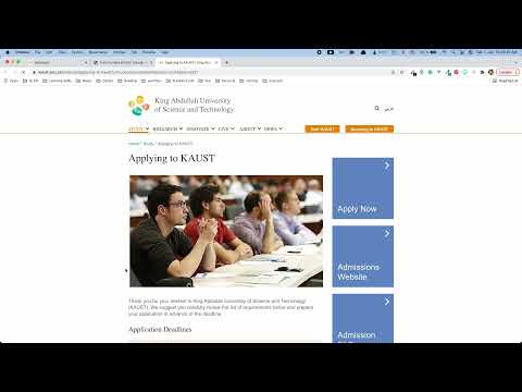 How to Apply for KAUST Scholarship 2022 | Step by Step Process | Scholarships in Saudi Arabia
