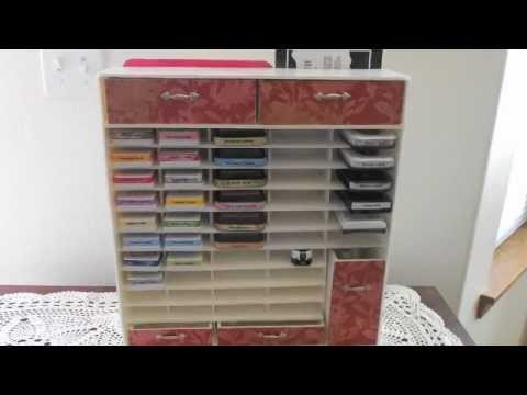 Foam Core Board Ink Pad Storage /Organizer 