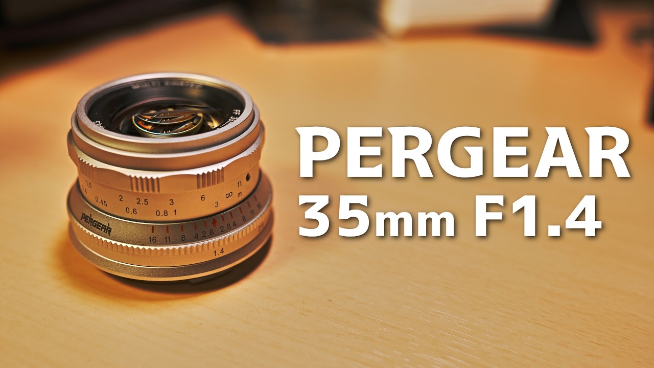 PERGEAR 35mm F1.4買ったので動画を出しました｜Masaki Kawano