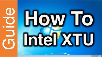 How to submit with Intel XTU at HWBOT