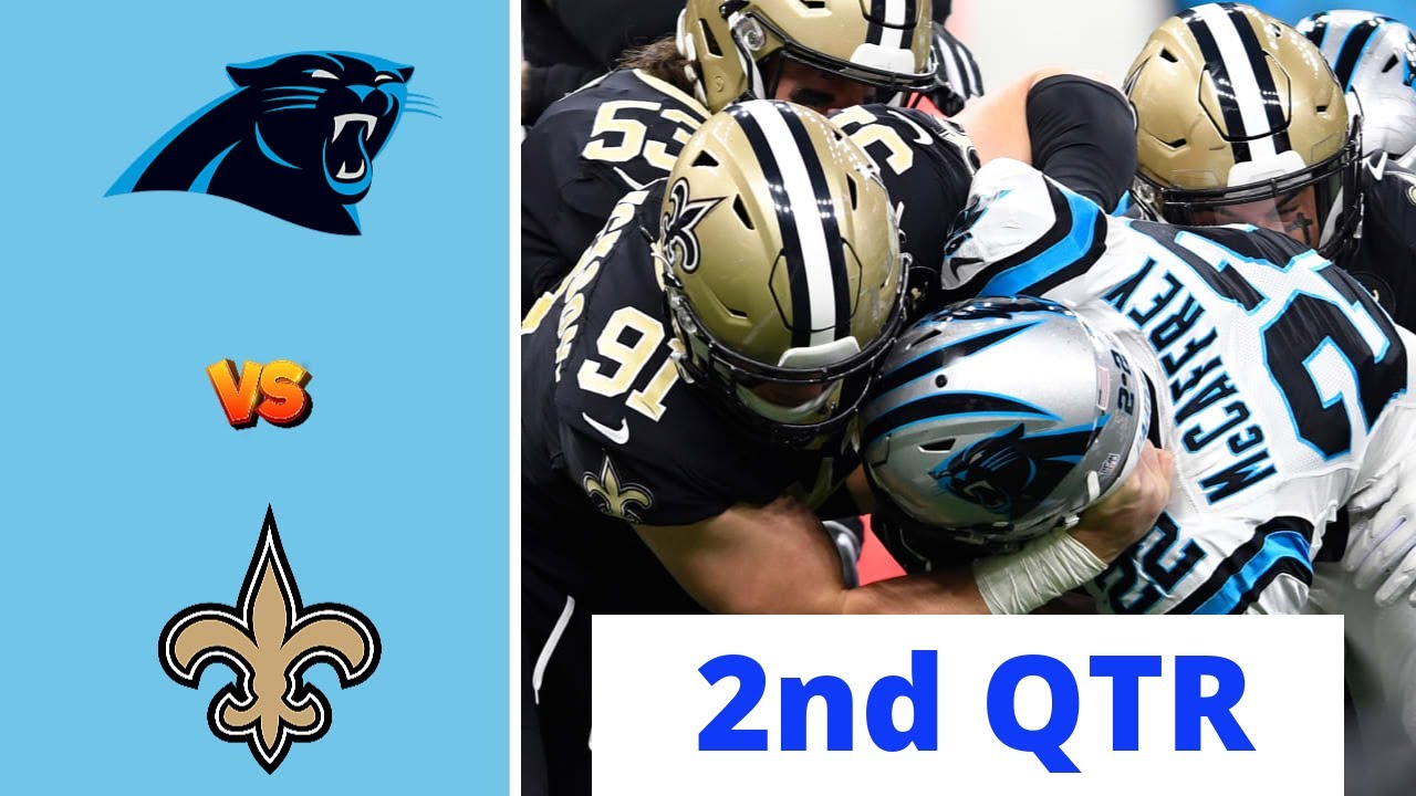 New Orleans Saints vs. Carolina Panthers Full Highlights 2nd QTR | NFL Week 2, 2023