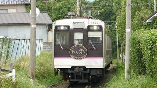 福島交通　花水坂ー医王寺前　1000系　普通列車