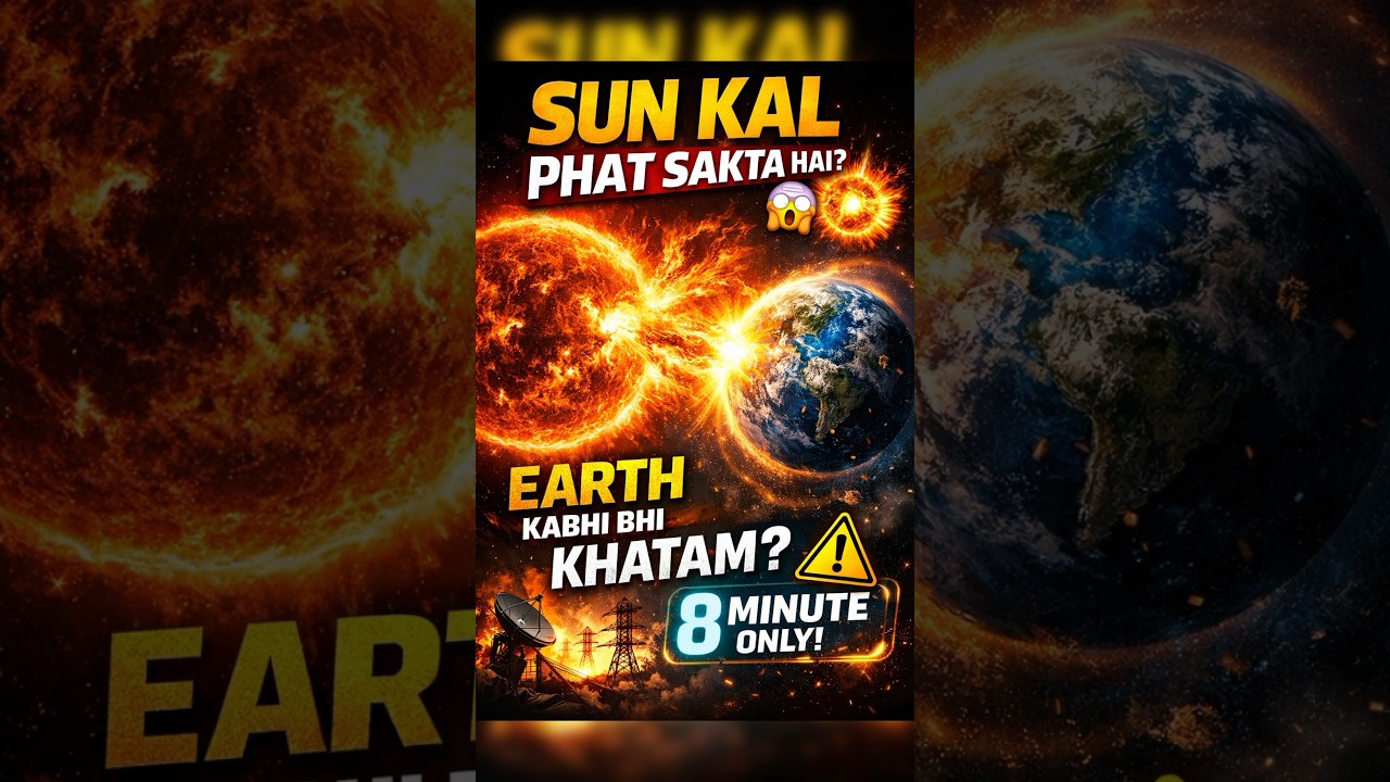Agar Sun Phat Gaya To Earth 8 Minute Mein Khatam! 😱