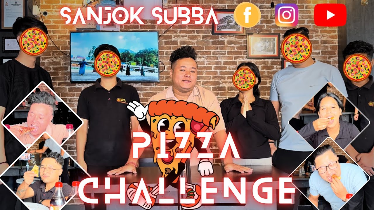 Pizza Challenge X Funny Content 🤣🤣 at Native enclave Rangpo - YouTube