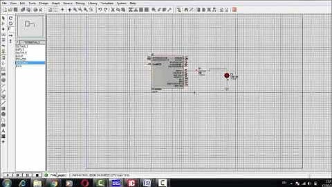 Tutorial3 3 mikroc and isis led on off