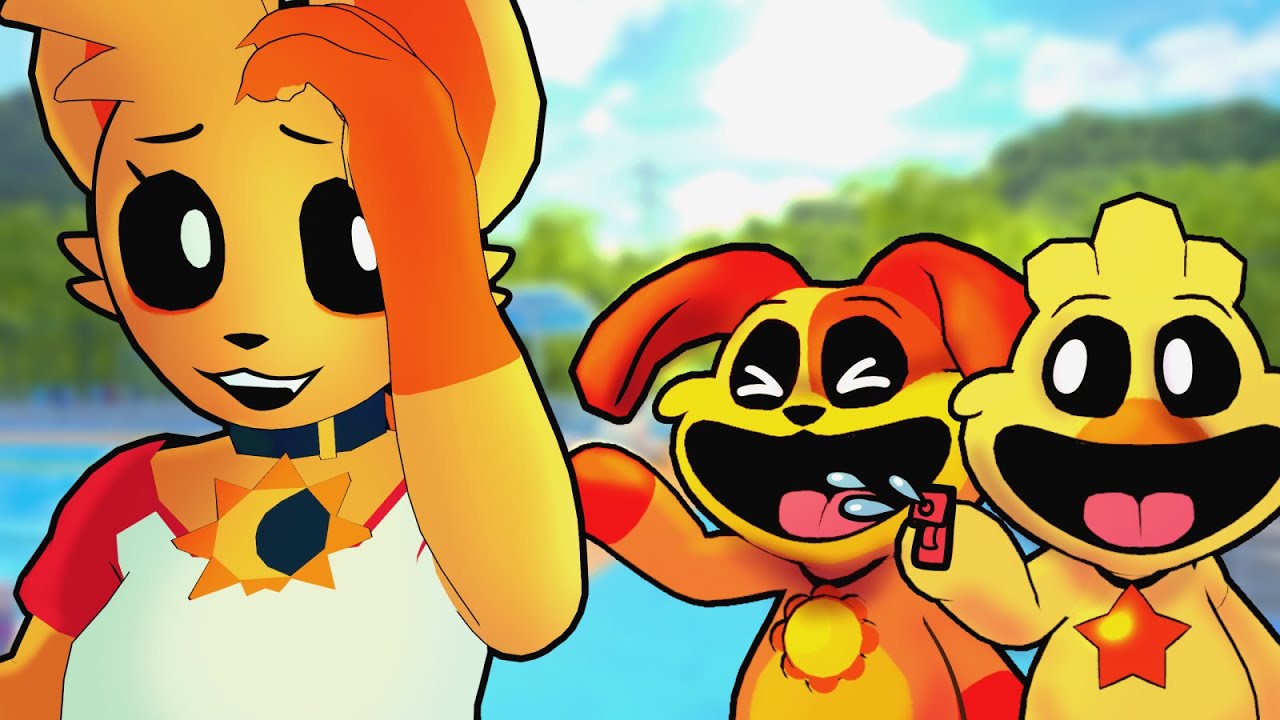 DogDay e e CatFeine VÃO À PISCINA com os Smiling Critters VR!