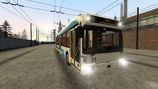 Обновленная карта и троллейбус БКМ-321 ► Trolleybus FS