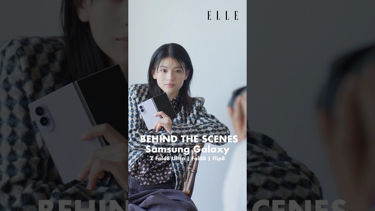 Natsuki Deguchi meets Samsung Galaxy | Behind the Scene | Samsung