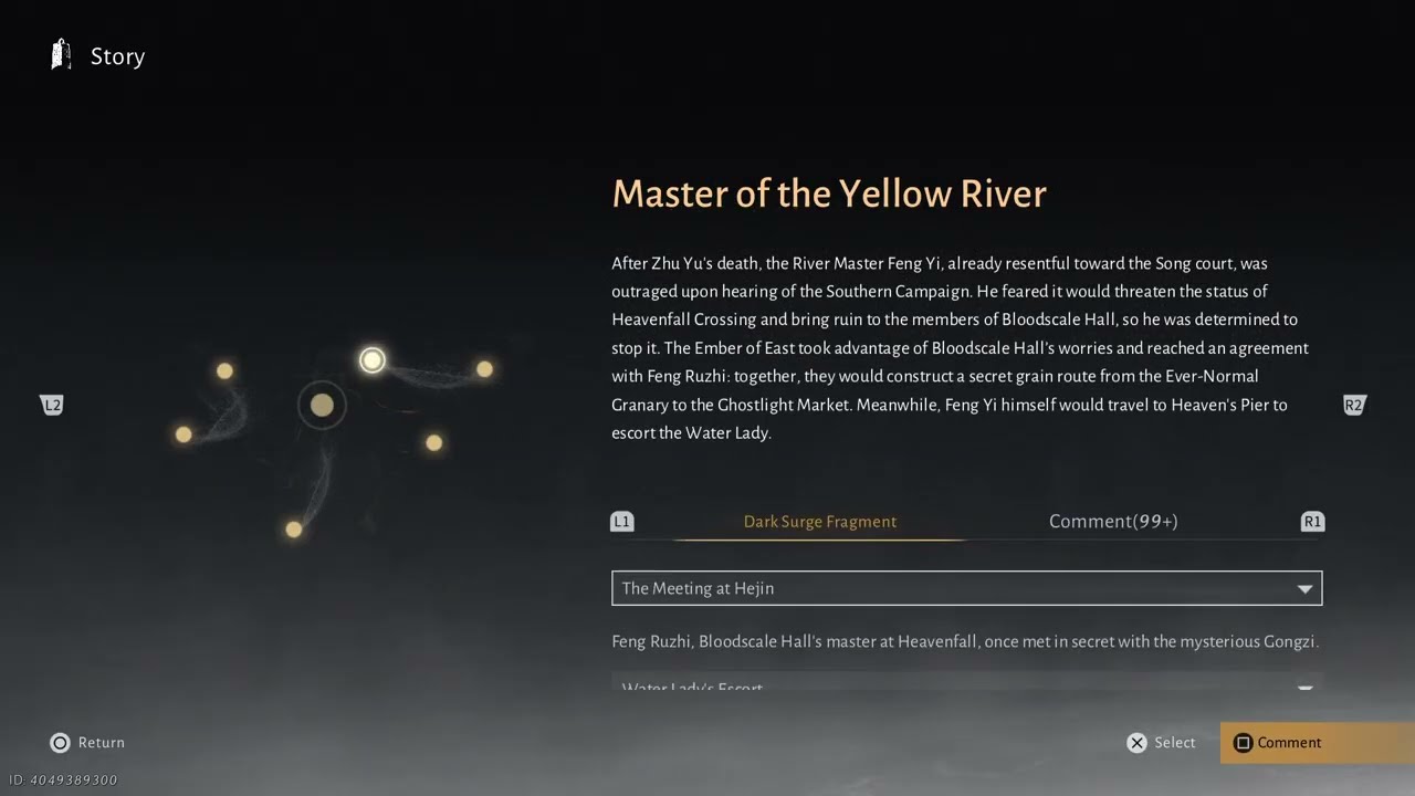 Where Winds Meet - Kaifeng: Tales and Echoes - Dark Surge 5: Fragment 4 The Meeting at Hejin