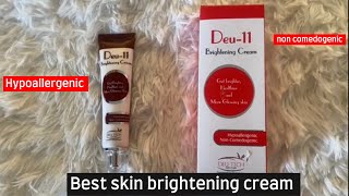 Deu-11 skin brightening cream|skin lightening|hyper pigmentation&age spots|with vitaminC|vitaminE🤍