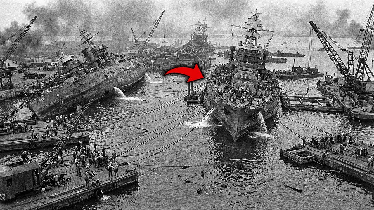 Japan Thought Pearl Harbor Was Destroyed — Until U.S Salvage Teams Fixed It In Record Time