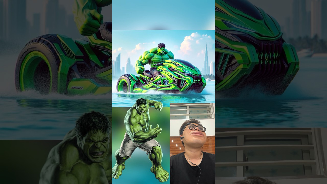 Superheroes But Boatercycle 💥 Marvel & DC All Characters 