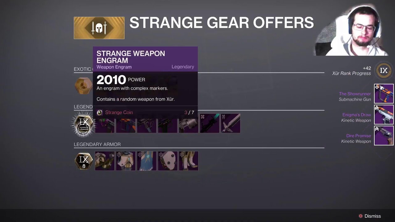 Restarting trials of Osiris passage destiny 2