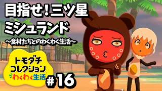 【食材たちとのわくわく生活】目指せ！三ツ星ミシュランド【トモダチコレクション わくわく生活】#16