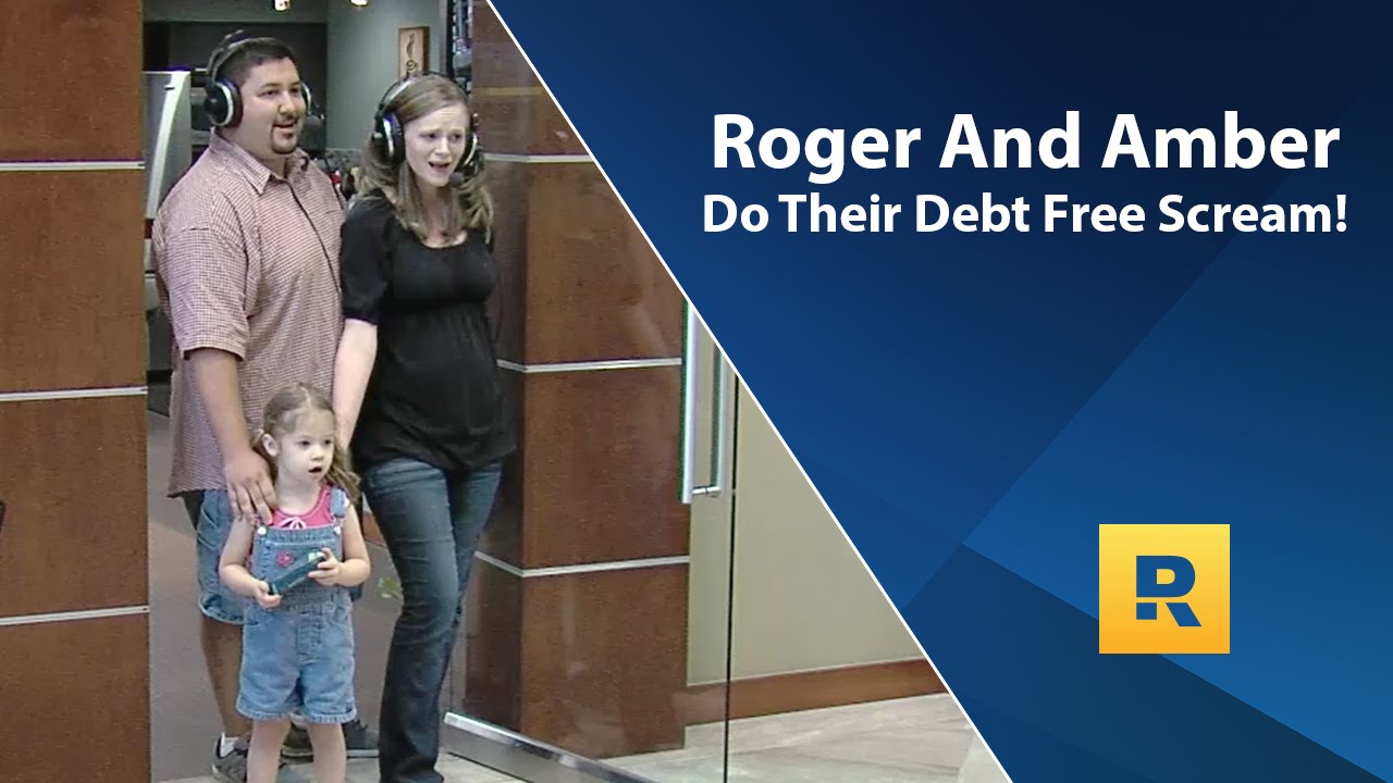 Roger And Amber Do Their Debt Free Scream! Roger And Amber Do Their Debt Free Scream!