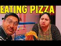 बीवी ने पहली बार PIZZA खाया  🤣 @sahiljoonsec6 #viral #trend