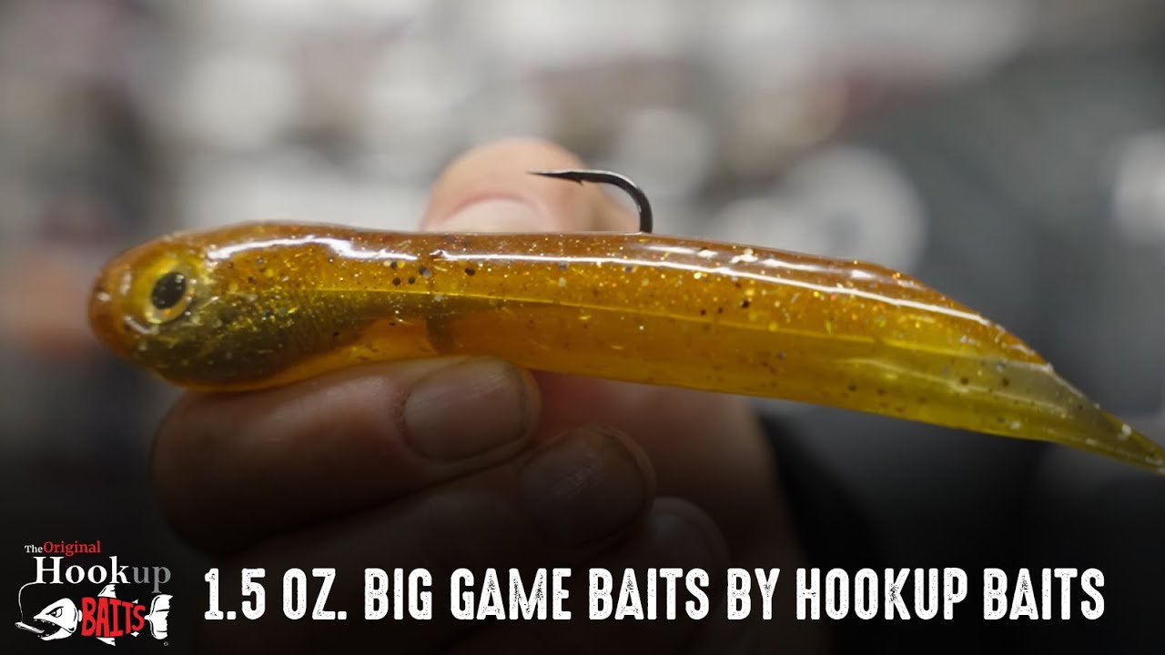 Hookup Baits Green Pumpkin / 1.5 oz