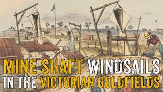 Mine Shaft Windsails In The Victorian Goldfields