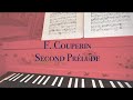 F. Couperin - L&#39;Art de toucher le clavecin, Second Prélude (harpsichord)