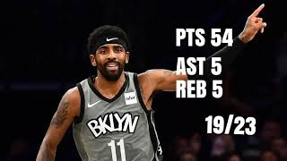 Kyrie Irving 54 PTS 5 ast 5 reb
