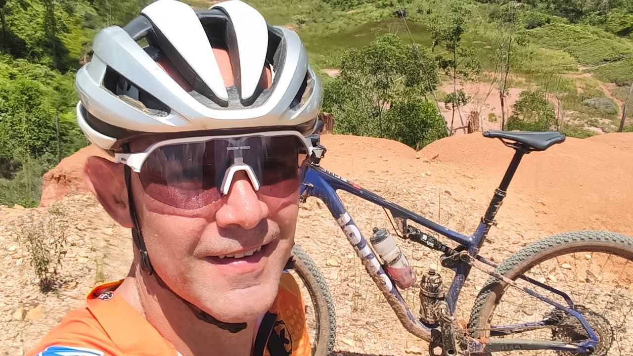 Treino de xcc depois de 5km de natação #triatlon #xterraoffroad #qualidadedevida 