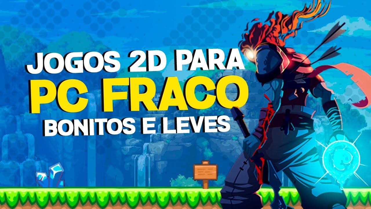 JOGOS de PLATAFORMA INCRÍVEIS para PC FRACO - Jogos Leves que