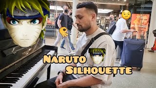 I Played Naruto  Silhouette On Piano In Public