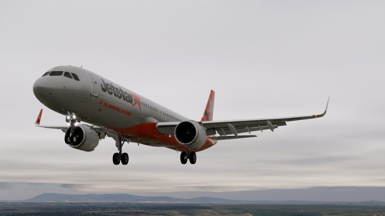 Melbourne Landing | ToLiss A321N | X-Plane 12