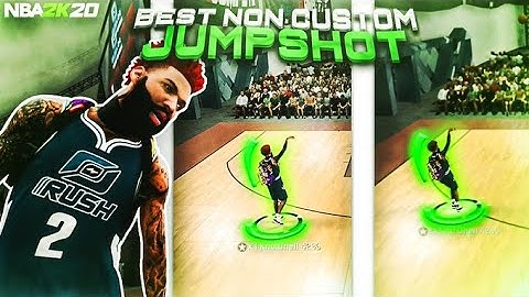 BEST NON CUSTOM JUMPSHOT IN NBA2K20! SHOOT BIG GREENS WITH ANY BUILD!- NBA2K20