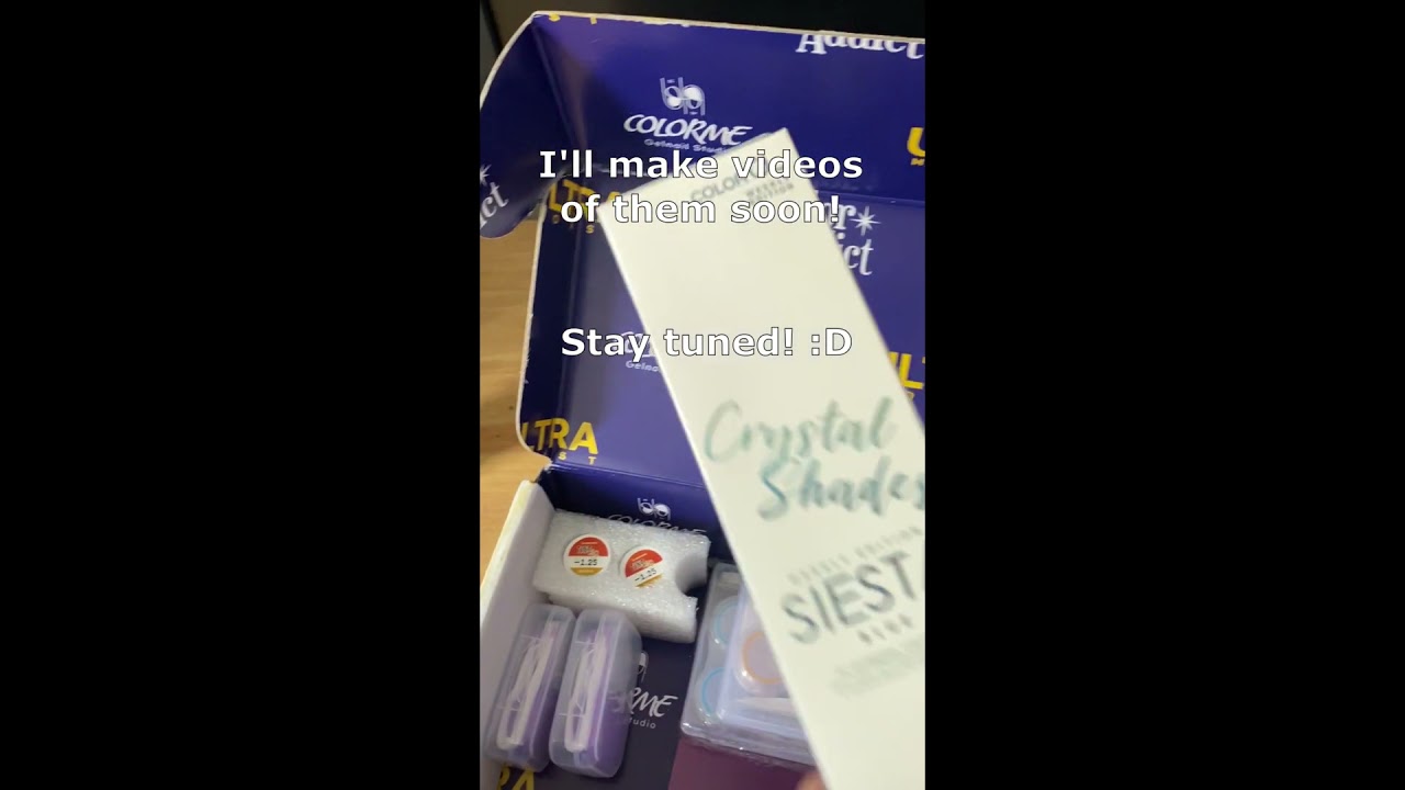 A box from ColorCL Just Arrived! 👀 