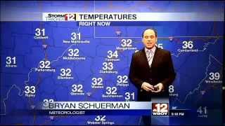 WBOY StormTracker 12 Forecast - 12 News First Edition - Wednesday 10 December 2014