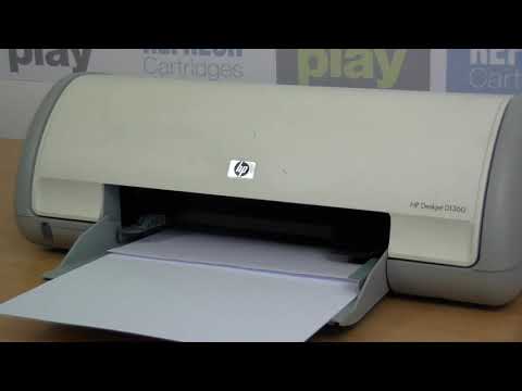 HP Deskjet D1360 : How to do a Print Quality Test Page