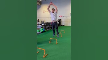 Continuous Jump over Hurdles | Physical Therapy Plyometric Exercises
