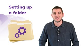 Setting up a folder - Compilatio Magister