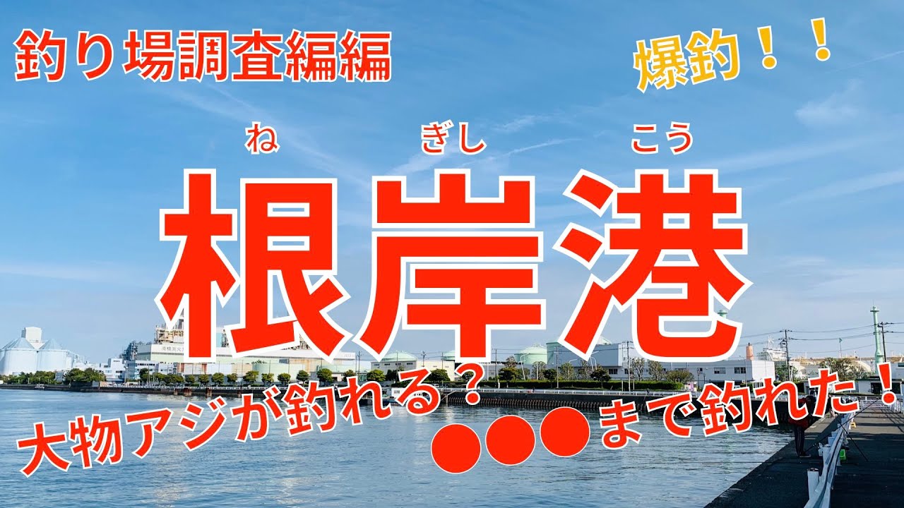 根岸港 横浜市内で爆釣 根岸港 根岸湾 で初心者でもアジを釣る方法 釣り場情報 大物まで釣れる 4月中旬 Youtube 根岸港 横浜市内で爆釣 根岸港 根岸湾 で初心者でもアジを釣る方法 釣り場情報 大物まで釣れる 4月中旬 Youtube