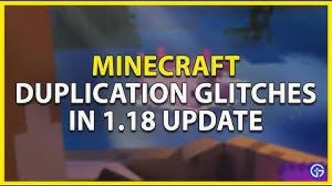 Minecraft || Working Duplication Glitch 1.18