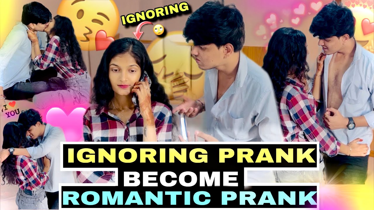 IGNORING PRANK BECOME ROMANTIC PRANK 😍 || PRANK ON BOYFRIEND 😜 || @SureshkPrank #coupleprank 