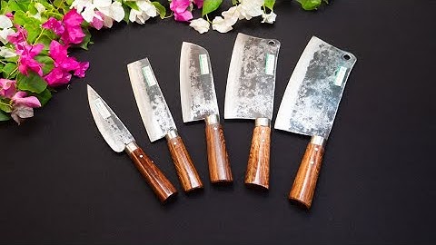 DAO PHÚC SEN, Bộ Dao CB01 Đầy Đủ Chức Năng,Kiểu Dáng Dao Chặt Mới_ Hàng Chuẩn Của HTX Dao Phúc Sen