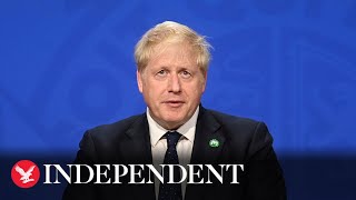 Live: Boris Johnson holds news conference on winter Covid plan