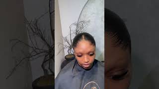 A natural hairline crafted to perfection!!! #shorts #facebook #frontalinstallation #ponytail #uk